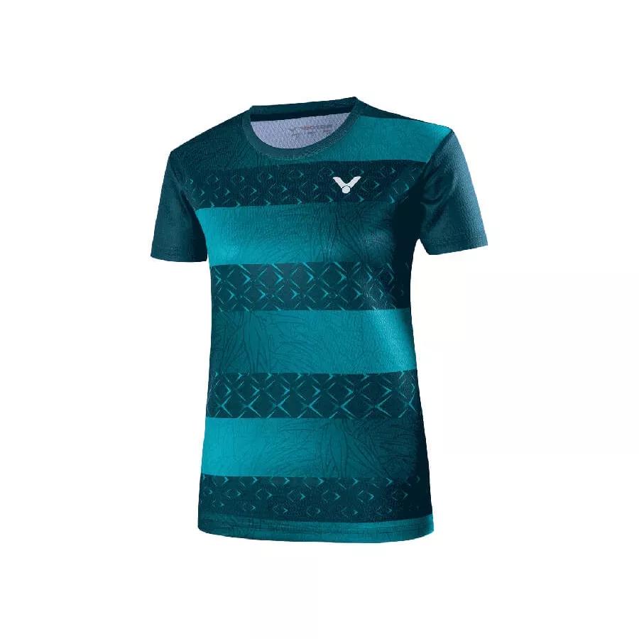 【凱將體育羽球店】VICTOR 國際選手推廣服 (女款) T-31006TD A/B羽球衣 勝利 專業 球衣-細節圖2