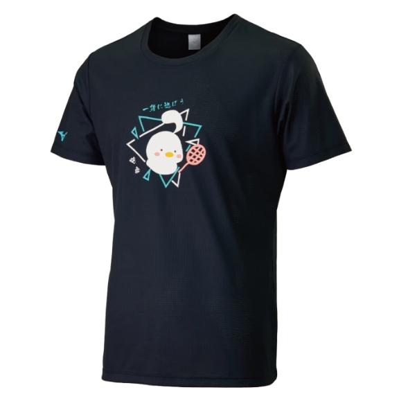 【凱將體育羽球店】美津濃 MIZUNO 運動服 短袖上衣 可愛圖案 一起玩吧 72TAA50565-細節圖4