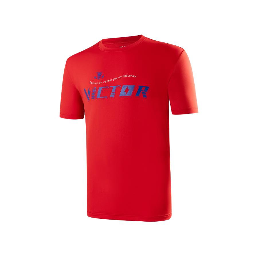 【凱將體育羽球店】VICTOR羽球發電 T-Shirt (中性款) T-2312-細節圖6