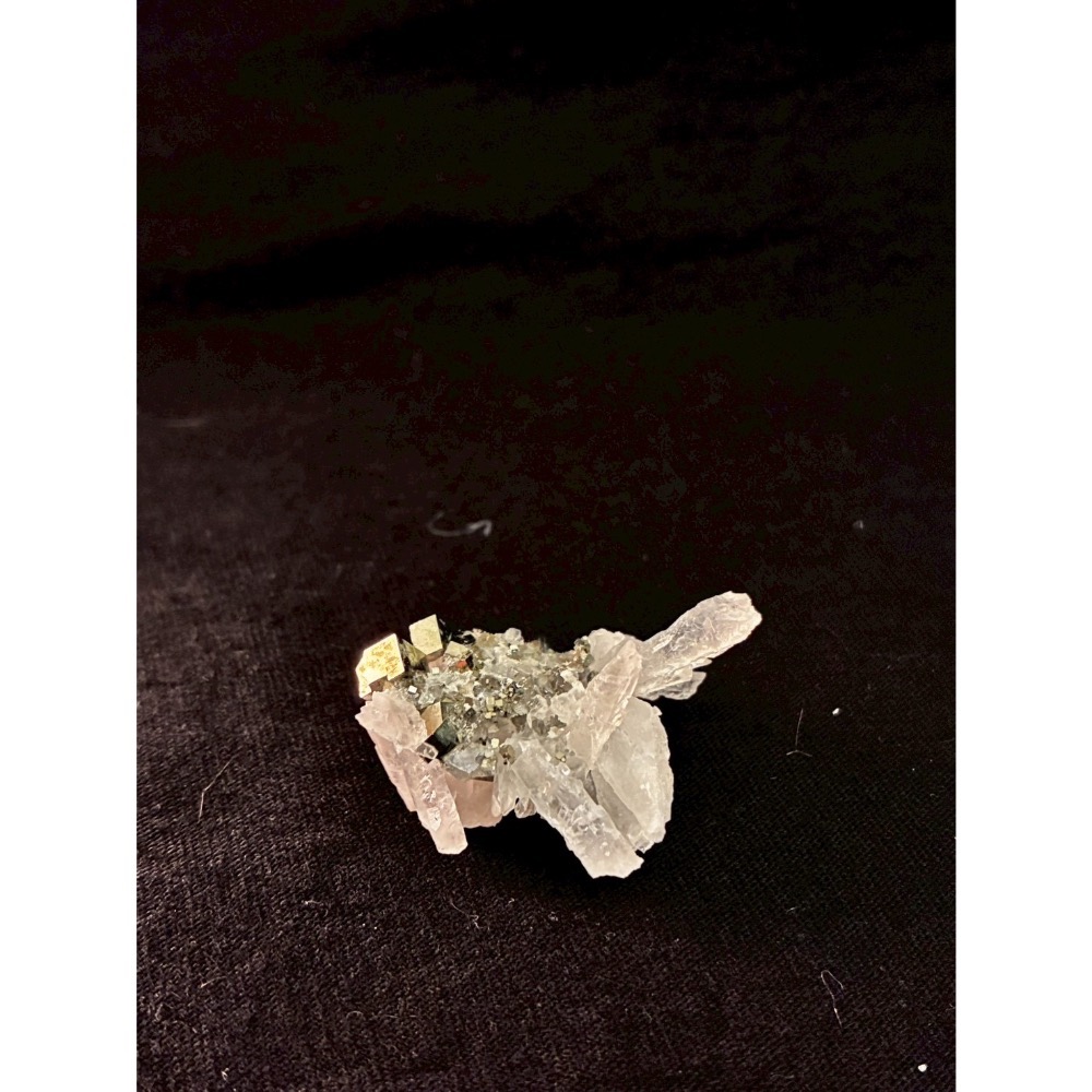 上堡黄鐵礦水晶螢石共生 標本原石飾品 11-細節圖4
