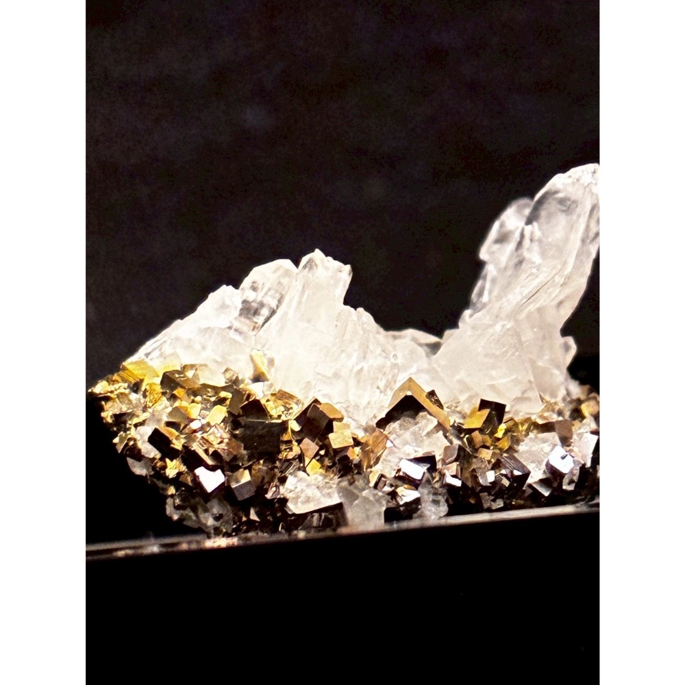 上堡黄鐵礦水晶螢石共生 標本原石飾品 X24-細節圖2