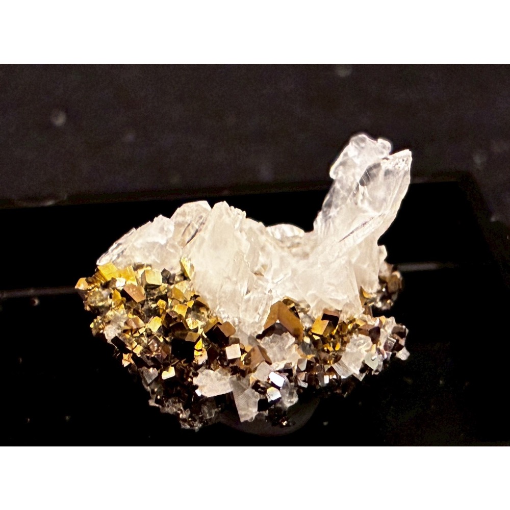 上堡黄鐵礦水晶螢石共生 標本原石飾品 X24-細節圖5