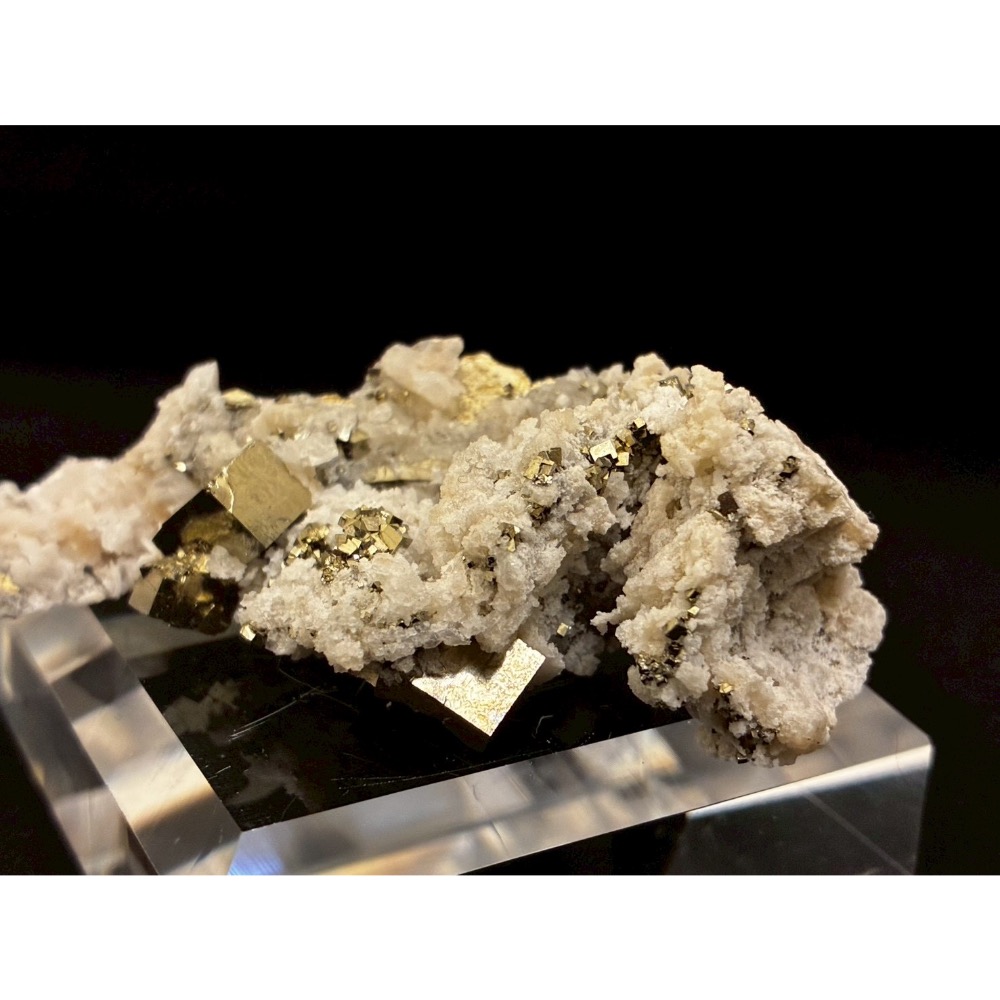 上堡黄鐵礦水晶螢石共生 標本原石飾品-細節圖3