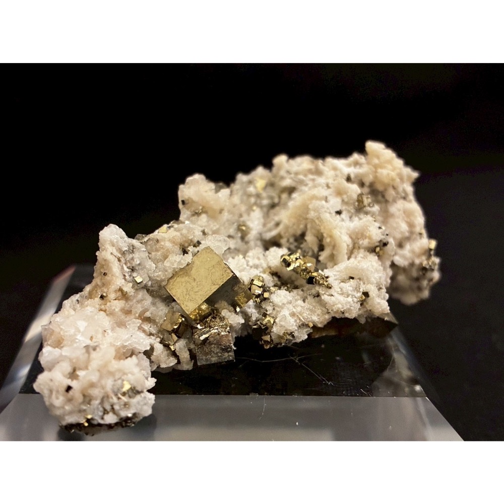 上堡黄鐵礦水晶螢石共生 標本原石飾品-細節圖4