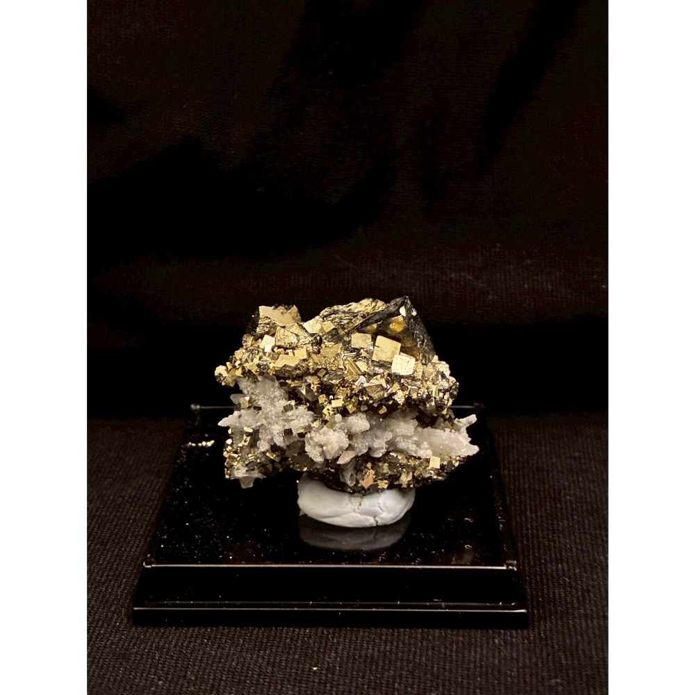 上堡黄鐵礦水晶螢石共生 標本原石飾品 16-細節圖2