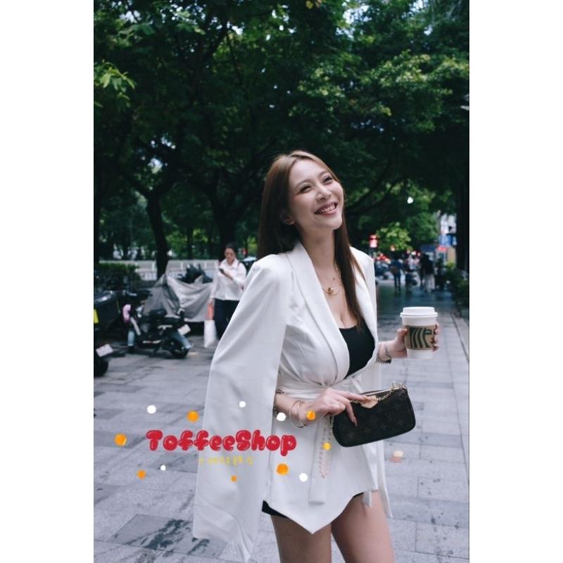 💗現貨藍💗6355高級訂製款女王重工西裝外套綁帶外套正式場合穿搭-細節圖2