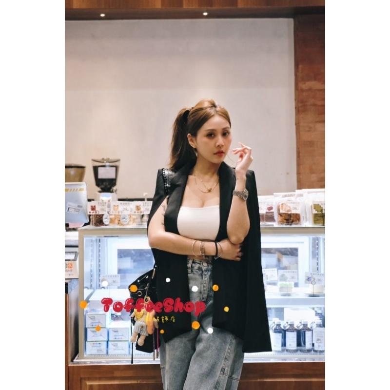 💗現貨藍💗6355高級訂製款女王重工西裝外套綁帶外套正式場合穿搭-細節圖8