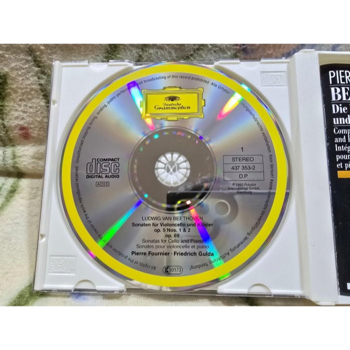 PIERRE FOURNIER/FRIEDRICH GULDA /BEETHOVEN: DIE WERKE FÜR CE-細節圖4