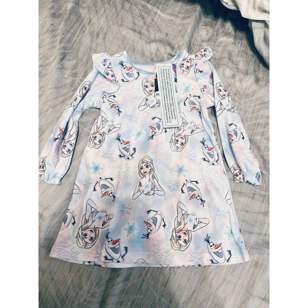 🔥現貨出清秒出🔥女寶服飾/ELSA長袖上衣/LATIV外套羊羔毛背心/冬季女童洋裝/學習褲/有買有贈/全帶超甜-細節圖4