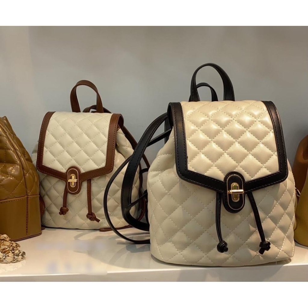 🔥現貨出清秒出🔥多款韓系女包_菱格紋後背水桶包/蝴蝶結抓皺半月側背肩背包/可愛蛋糕側背手提包/限量數量只剩1-細節圖2