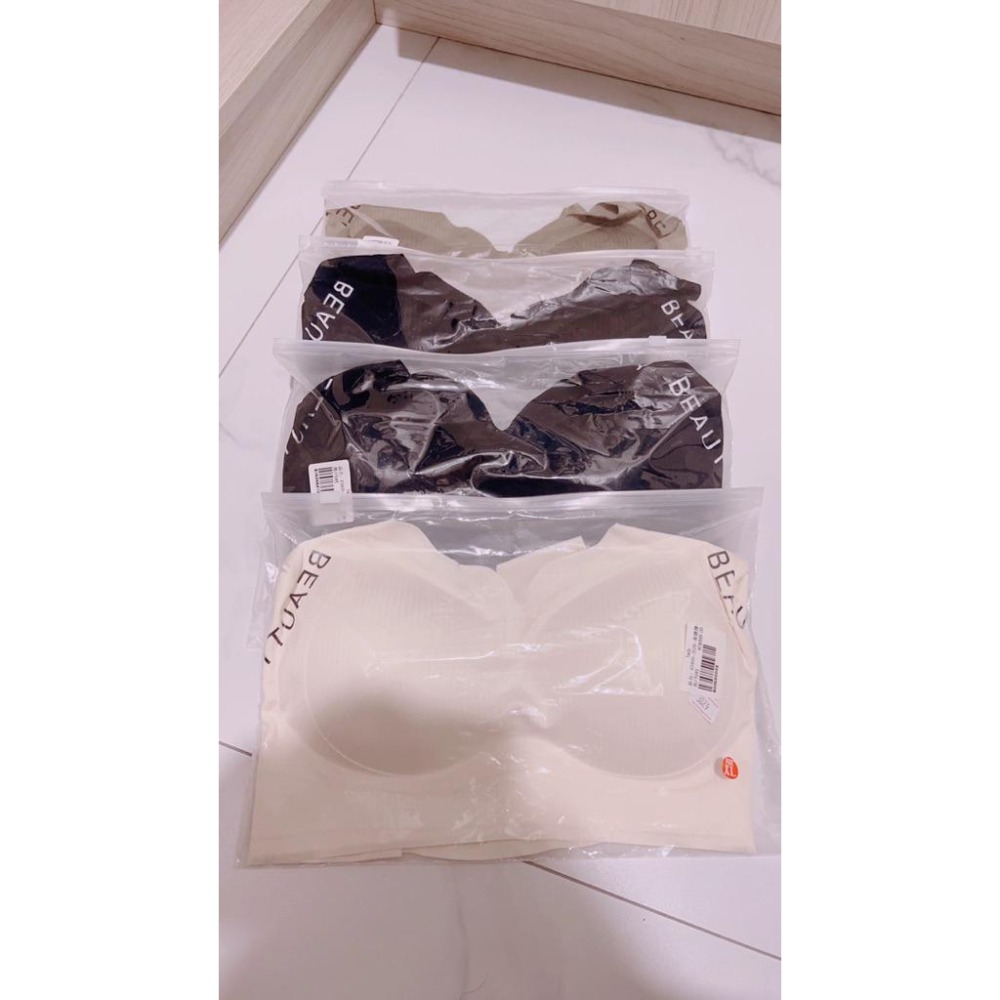 🔥現貨出清秒出🔥無鋼圈寬版字母肩帶內衣/大尺碼親膚/無鋼圈內衣/晚安內衣/無痕內衣/全新下殺四件$699-細節圖5