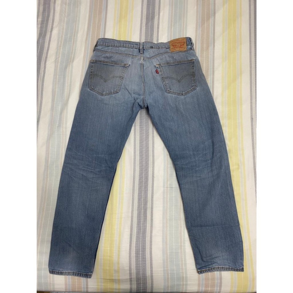 二手 男 LEVIS 502 - 0478 牛仔長褲 藍色 W34 L32 34腰 32長 LEVI＇S 牛仔褲 古著-細節圖2