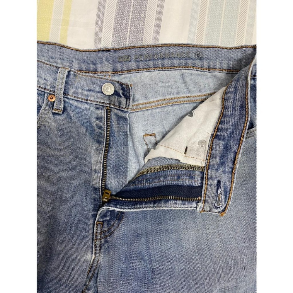 二手 男 LEVIS 502 - 0478 牛仔長褲 藍色 W34 L32 34腰 32長 LEVI＇S 牛仔褲 古著-細節圖7