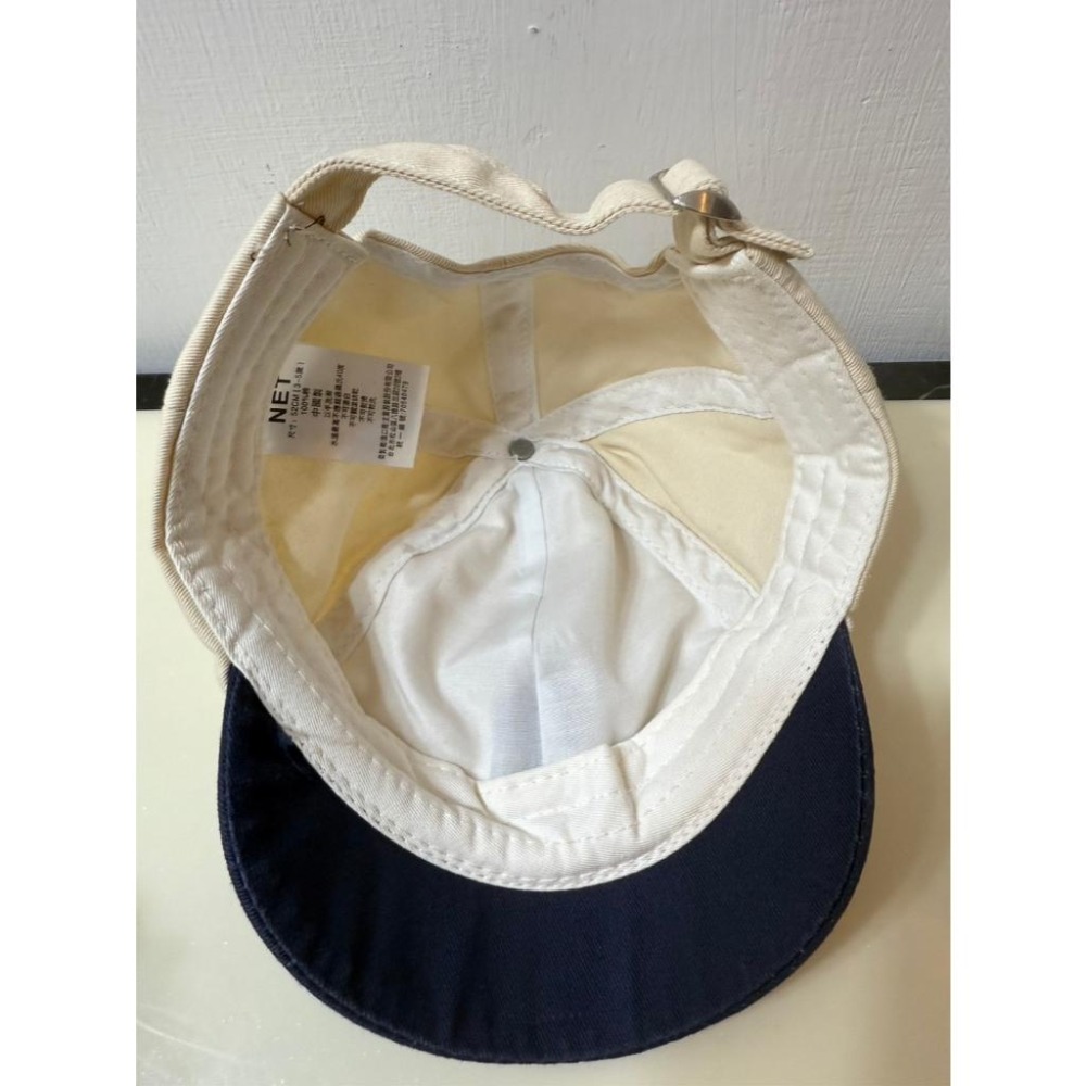 二手童裝 H&M 鬆緊帶 幼童鴨舌帽 寶寶 兒童 鴨舌帽 字母帽 嬰兒帽 幼兒帽 字母撞色帽 小童 中童 女童 男童-細節圖3