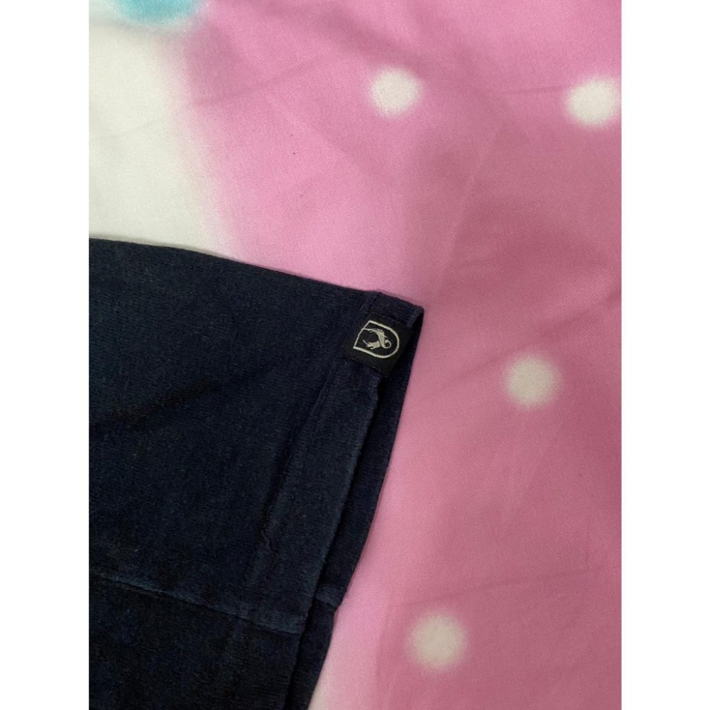 二手 男 REMIX 短袖T恤 黑色 S號 休閒 流行 潮流 迴紋針 剪刀 台灣 門市 古著-細節圖4