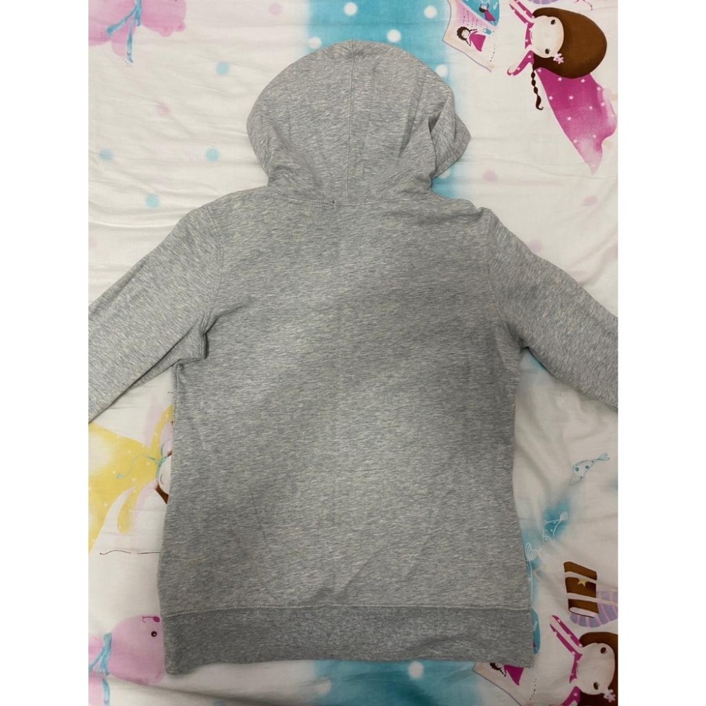 二手 女 GAP 帽T 灰色 XS號 連帽大學T 棉 休閒 上課 上班 居家 美國 品牌 日本 門市 古著-細節圖2