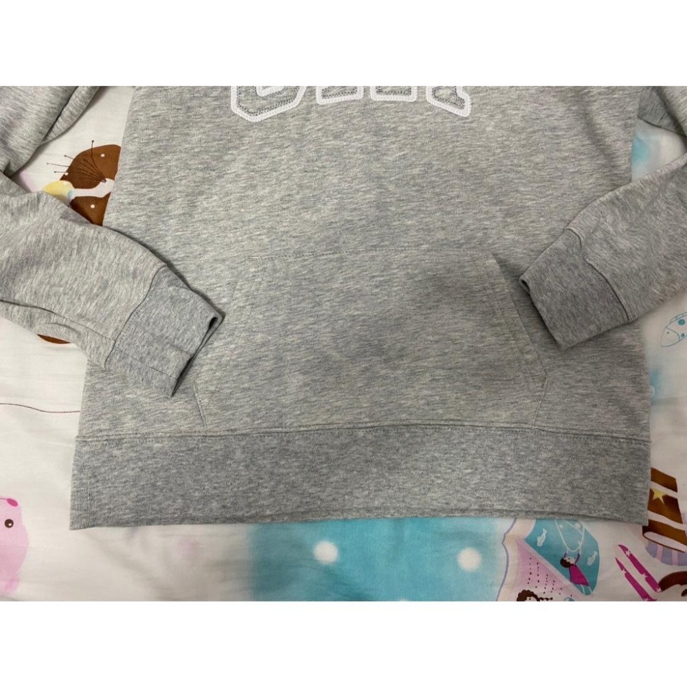 二手 女 GAP 帽T 灰色 XS號 連帽大學T 棉 休閒 上課 上班 居家 美國 品牌 日本 門市 古著-細節圖4