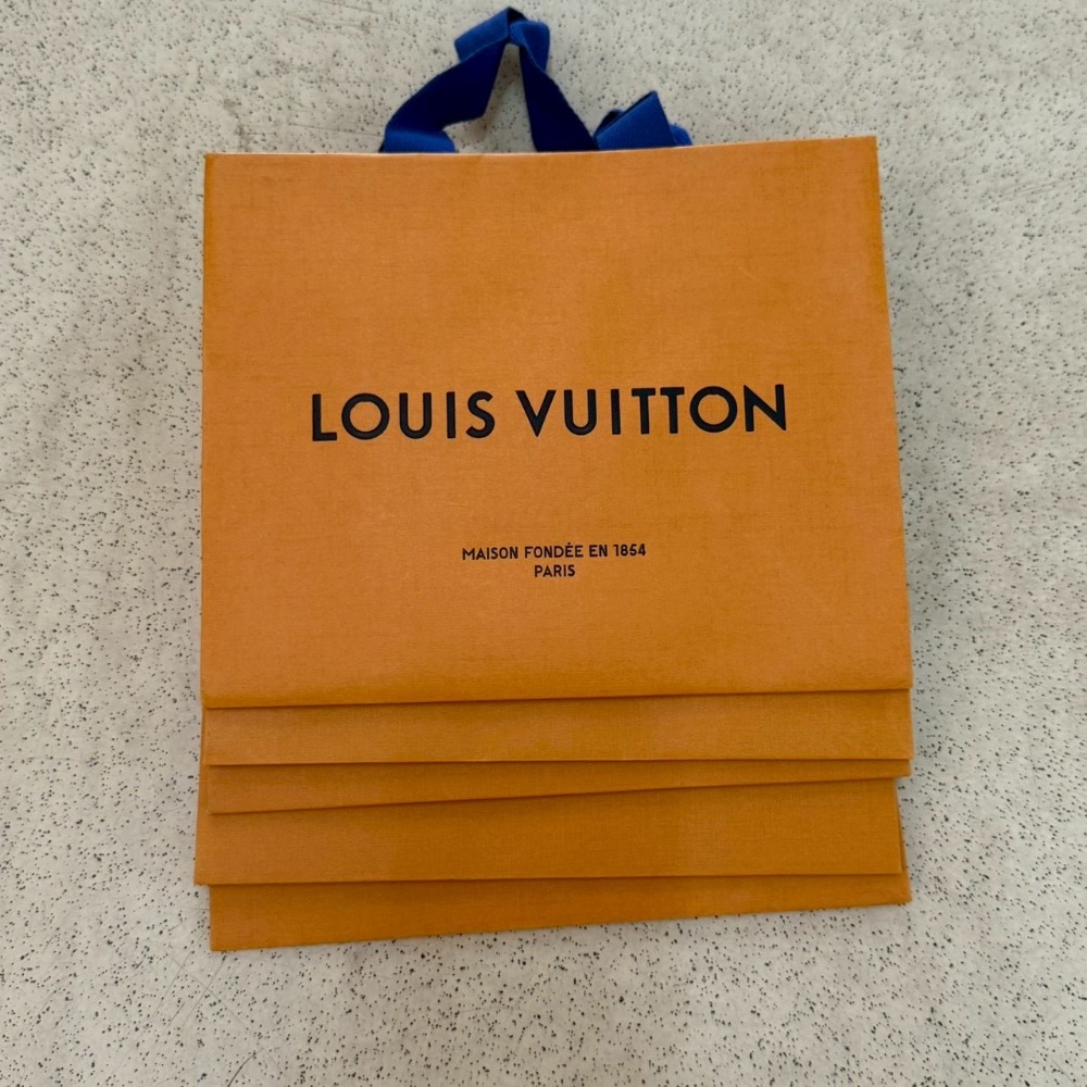 Louis Vuitton路易威登 專櫃紙袋】精品紙袋 聖誕紙袋 限量紙袋 紙袋 信封 紙卡-規格圖1