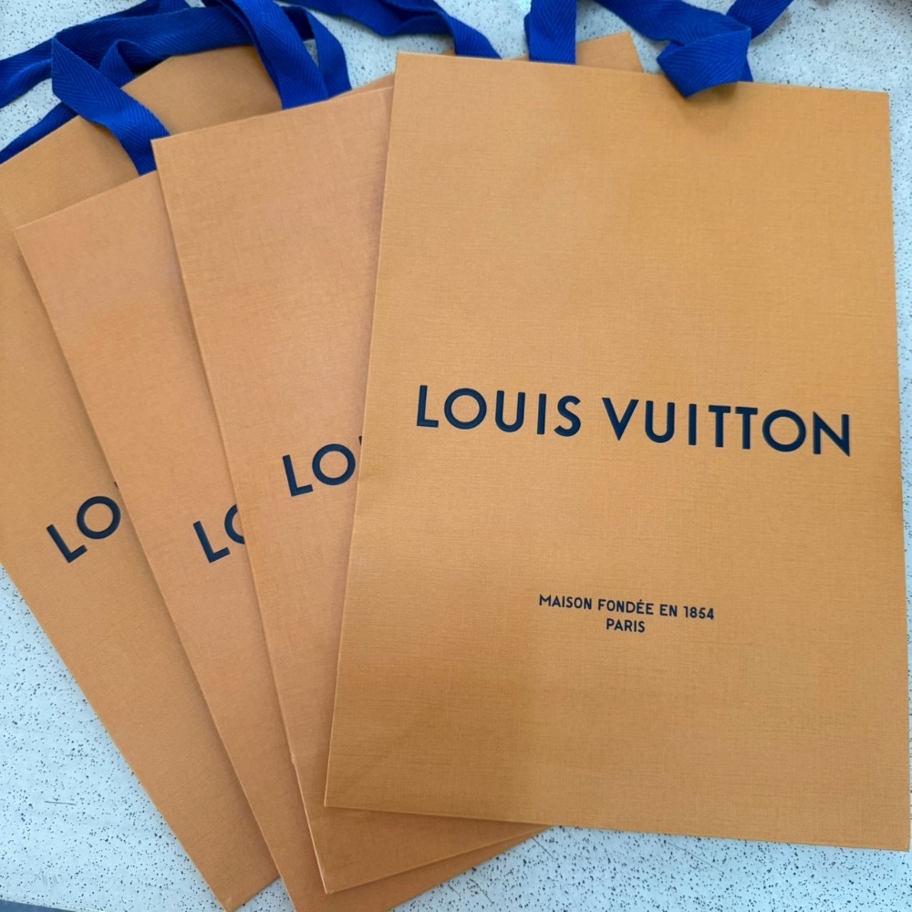 Louis Vuitton路易威登 專櫃紙袋】精品紙袋 聖誕紙袋 限量紙袋 紙袋 信封 紙卡-規格圖1