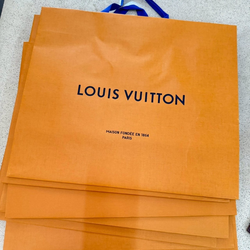 Louis Vuitton路易威登 專櫃紙袋】精品紙袋 聖誕紙袋 限量紙袋 紙袋 信封 紙卡-規格圖1