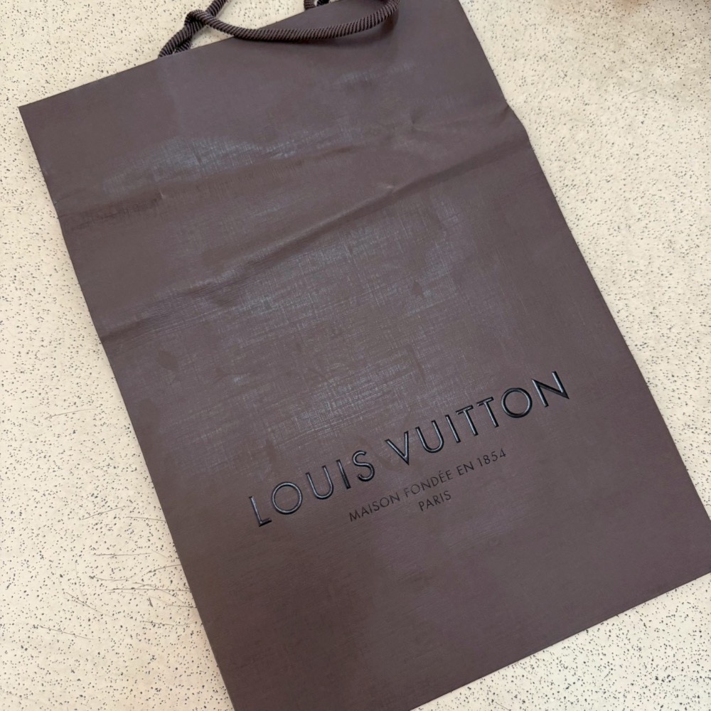 Louis Vuitton路易威登 專櫃紙袋】精品紙袋 聖誕紙袋 限量紙袋 紙袋 信封 紙卡-規格圖1