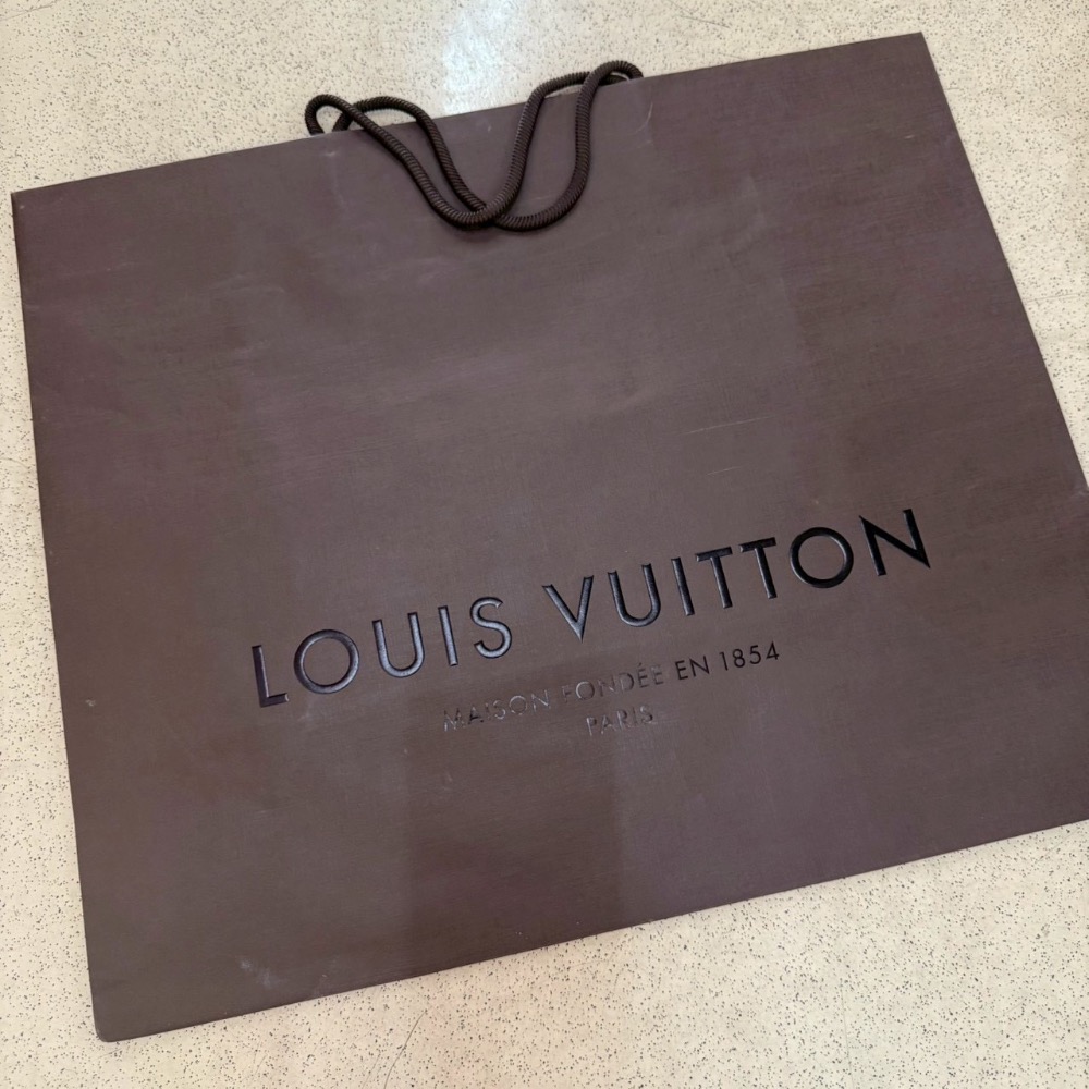 Louis Vuitton路易威登 專櫃紙袋】精品紙袋 聖誕紙袋 限量紙袋 紙袋 信封 紙卡-規格圖1