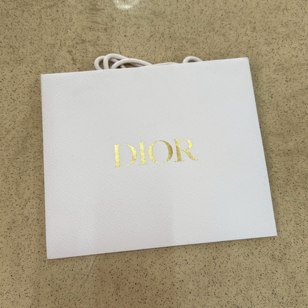 【DIOR 迪奧 專櫃紙袋】精品紙袋 聖誕紙袋 限量紙袋 紙袋 信封 紙卡-規格圖1