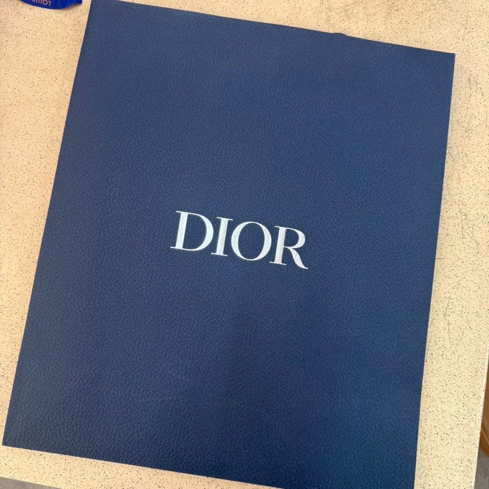 【DIOR 迪奧 專櫃紙袋】精品紙袋 聖誕紙袋 限量紙袋 紙袋 信封 紙卡-規格圖1