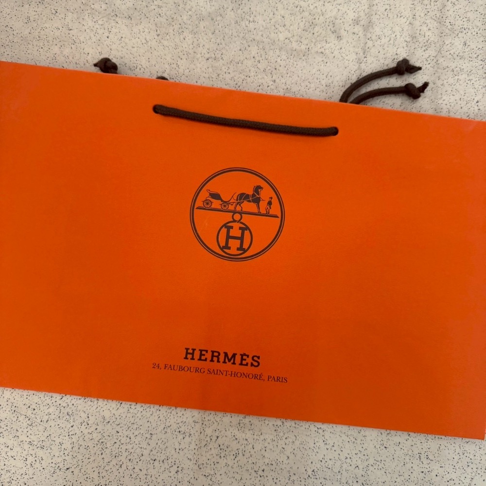 【Hermès愛馬仕 專櫃紙袋】精品紙袋 聖誕紙袋 限量紙袋 紙袋 信封 紙卡-規格圖1