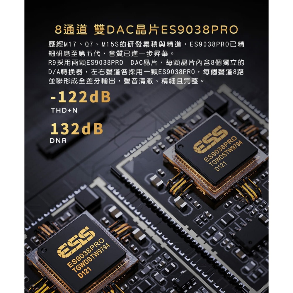 【文樂影音】FiiO R9 桌上型旗艦音樂解碼播放器 台灣公司貨-細節圖3