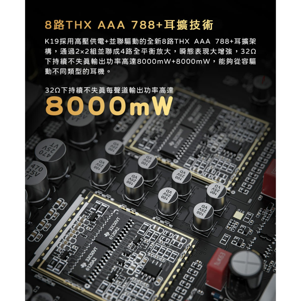 【文樂影音】FiiO K19桌上型旗艦解碼耳機功率擴大機 台灣公司貨-細節圖4