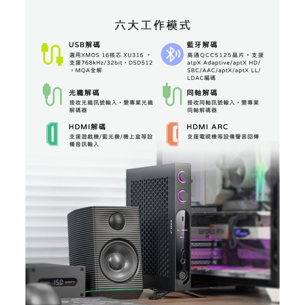 【文樂影音】FiiO K19桌上型旗艦解碼耳機功率擴大機 台灣公司貨-細節圖9