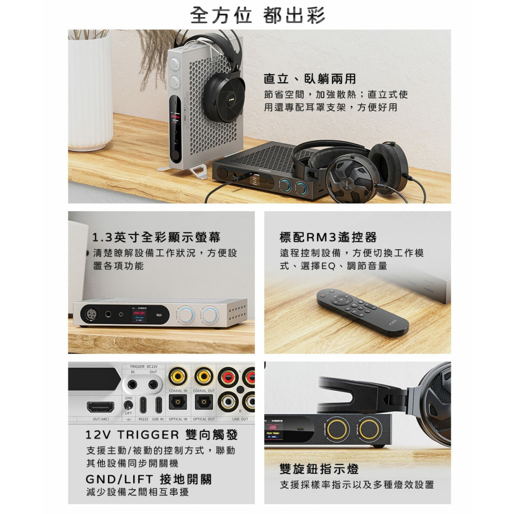 【文樂影音】FiiO K19桌上型旗艦解碼耳機功率擴大機 台灣公司貨-細節圖11