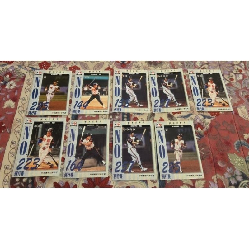 三商虎隊 棒球卡 包套不挑卡 鷹俠 翁豐堉 林琨瀚 康雷 林仲秋 劉義傳 陳正中 宅和本司林振賢 童琮輝-細節圖2