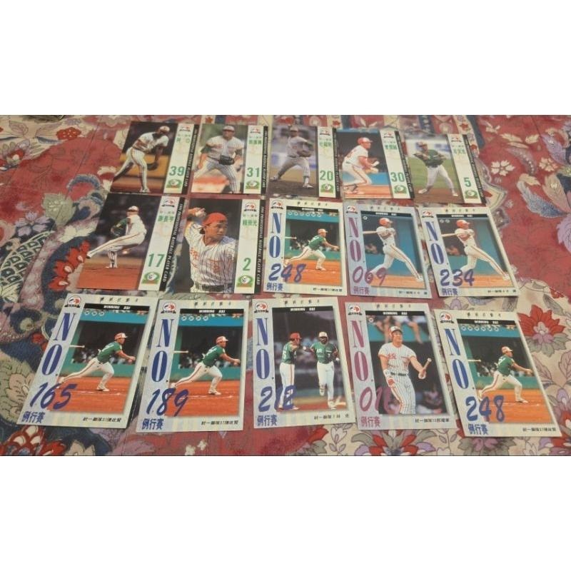 要關店統一獅 棒球卡 包套不挑款 杜福明 陳政賢  羅敏卿 羅國璋 曾智偵 呂文生 王漢 郭進興 謝長亨 賴崇光 鄧耀華-細節圖4