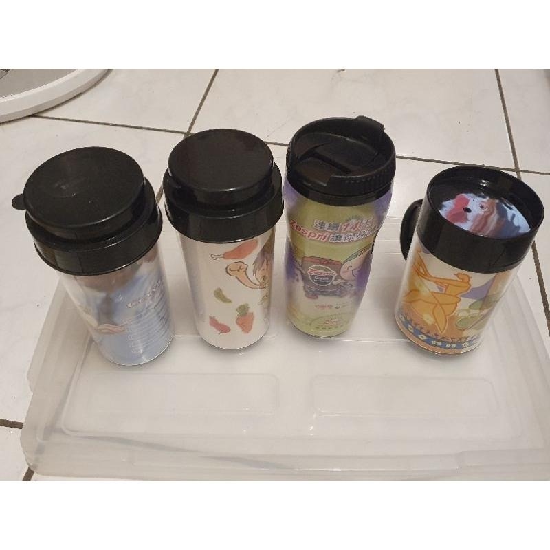 亞培 塑膠馬克杯 耐摔 有蓋(安全杯 馬克杯) 杯子 隨身曲線杯-細節圖3