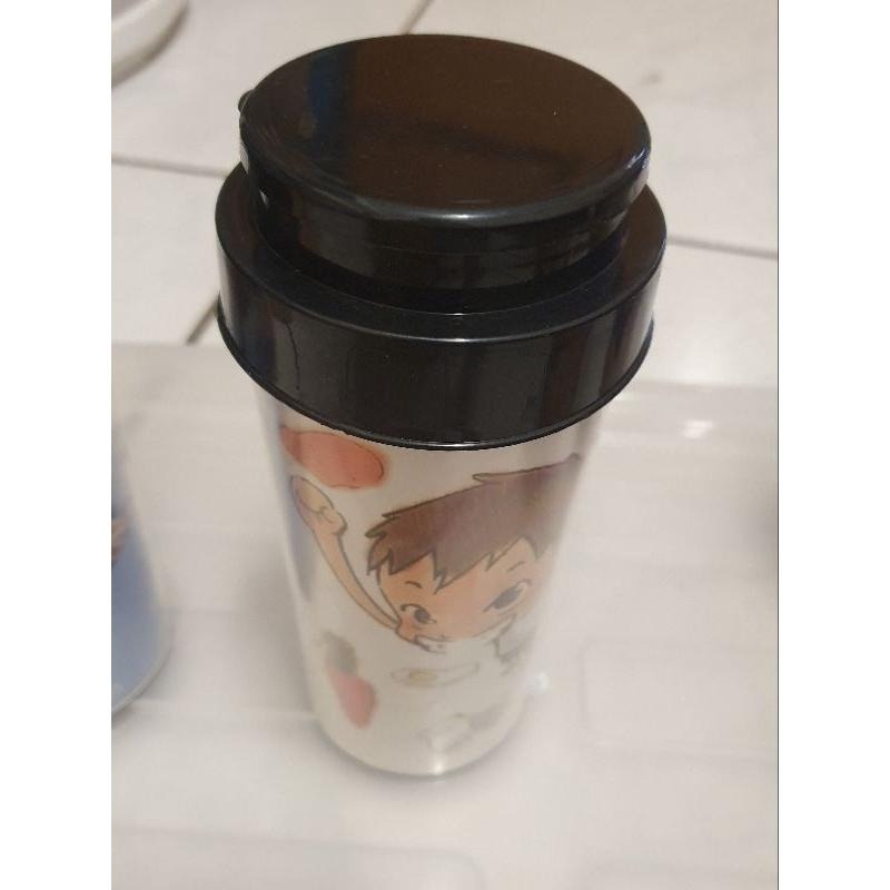 亞培 塑膠馬克杯 耐摔 有蓋(安全杯 馬克杯) 杯子 隨身曲線杯-細節圖5