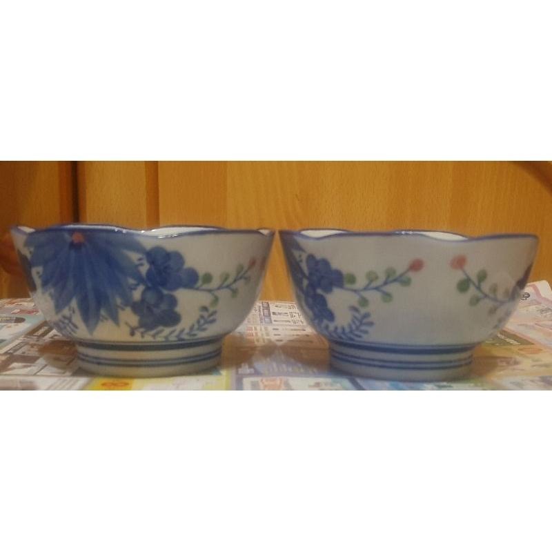 花紋中碗 大碗二入組 碗 廚房餐具 餐碗 便宜賣-細節圖10