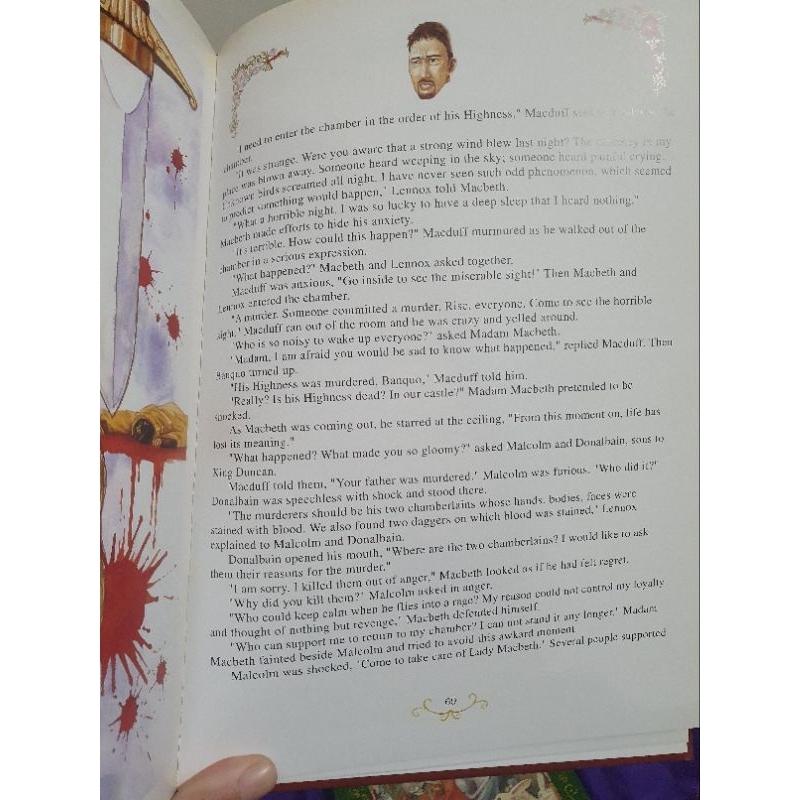 二手 莎士比亞 繪本 童書 中文注音 英文 雙語 李爾王 羅密歐與茱麗葉 奧賽羅 仲夏夜之夢 哈姆雷特光碟 幼稚園-細節圖5