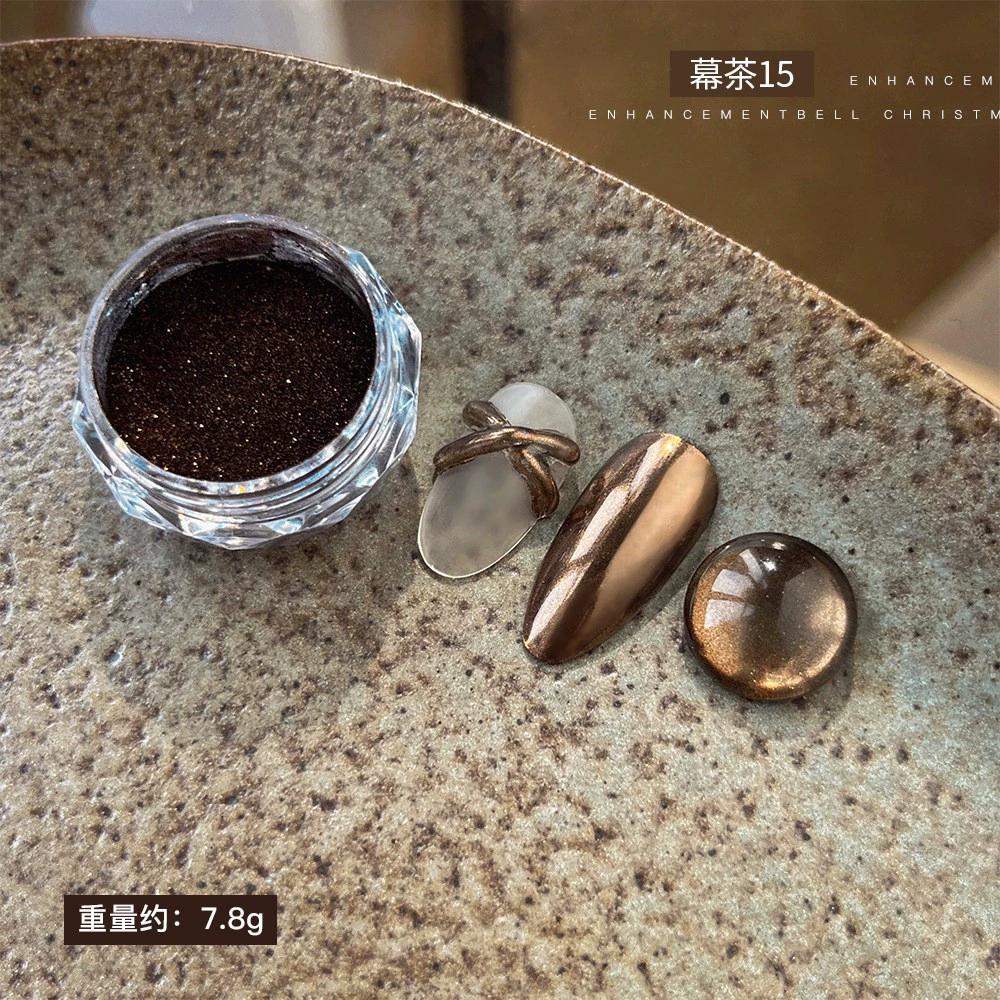 ⭐彰化現貨⭐有發票⭐金屬澀味魔鏡粉 高級金屬魔鏡粉 魔鏡粉 金屬魔鏡粉 古銅魔鏡粉-細節圖6