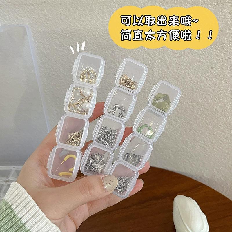 ⭐彰化現貨⭐有發票⭐飾品盒28格 美甲飾品盒 耳環盒 項鍊盒-細節圖2
