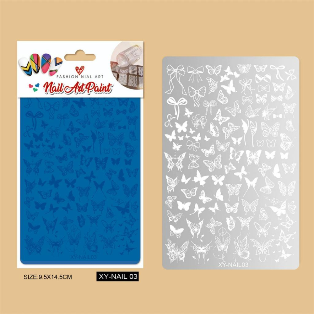 ⭐彰化現貨⭐有發票⭐轉印鋼板 美甲轉印 多花色 美甲轉印鋼板-細節圖4