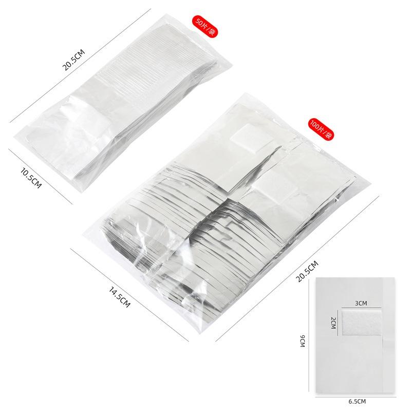 ⭐台灣現貨⭐有發票⭐方便卸甲鋁箔紙、免裁卸甲鋁箔紙-細節圖4