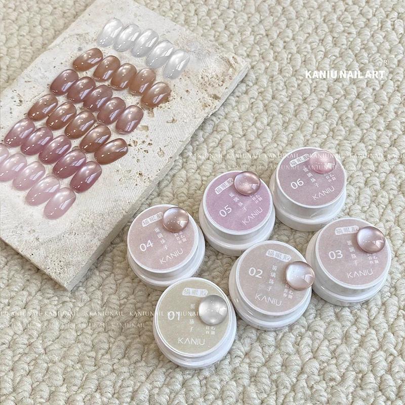⭐彰化現貨⭐有發票⭐KANIU 玻璃珠貓眼 清透貓眼 氣質貓眼 貓眼膠-細節圖2