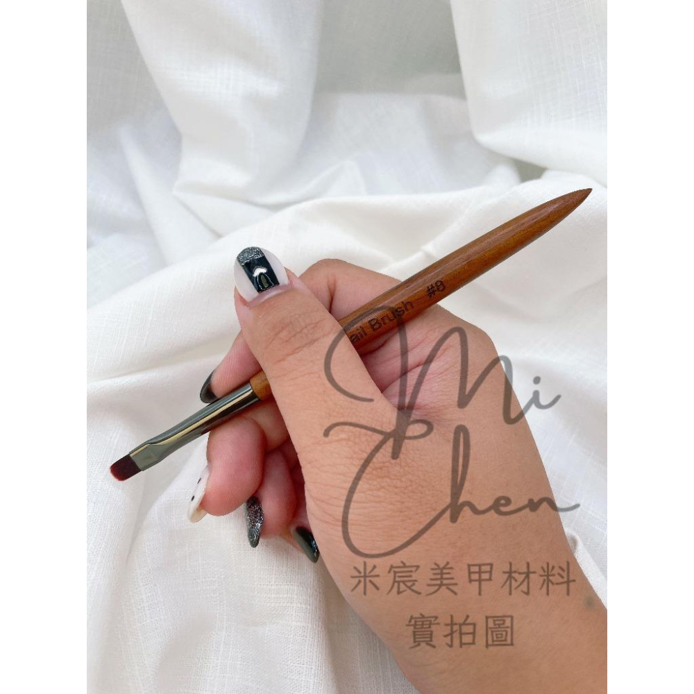 ⭐彰化現貨⭐有發票⭐美甲筆 圓頭筆 平頭筆 暈染筆 畫線筆 調膠棒-細節圖4