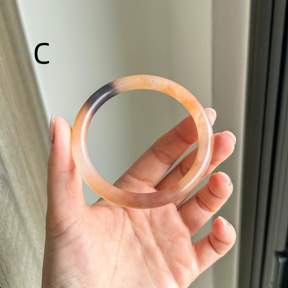 天然水晶礦石AA601佘太翠紫羅蘭金絲玉手鐲(52,55,56圈口)-細節圖4
