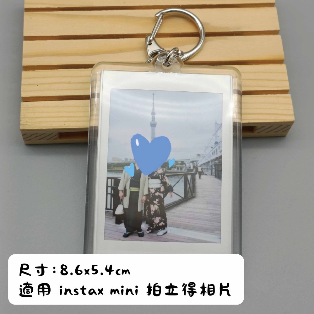 [歐陽愛亂畫]拍立得鑰匙圈-細節圖2