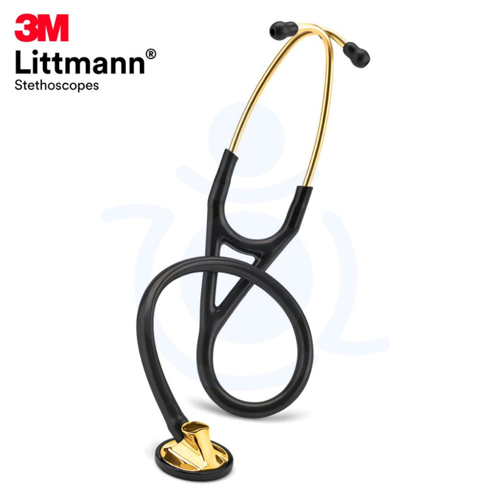 3M™ Littmann® 心臟科精密型聽診器 2175 尊爵黑 黃銅金聽頭 單面 聽診器 和樂輔具-細節圖2