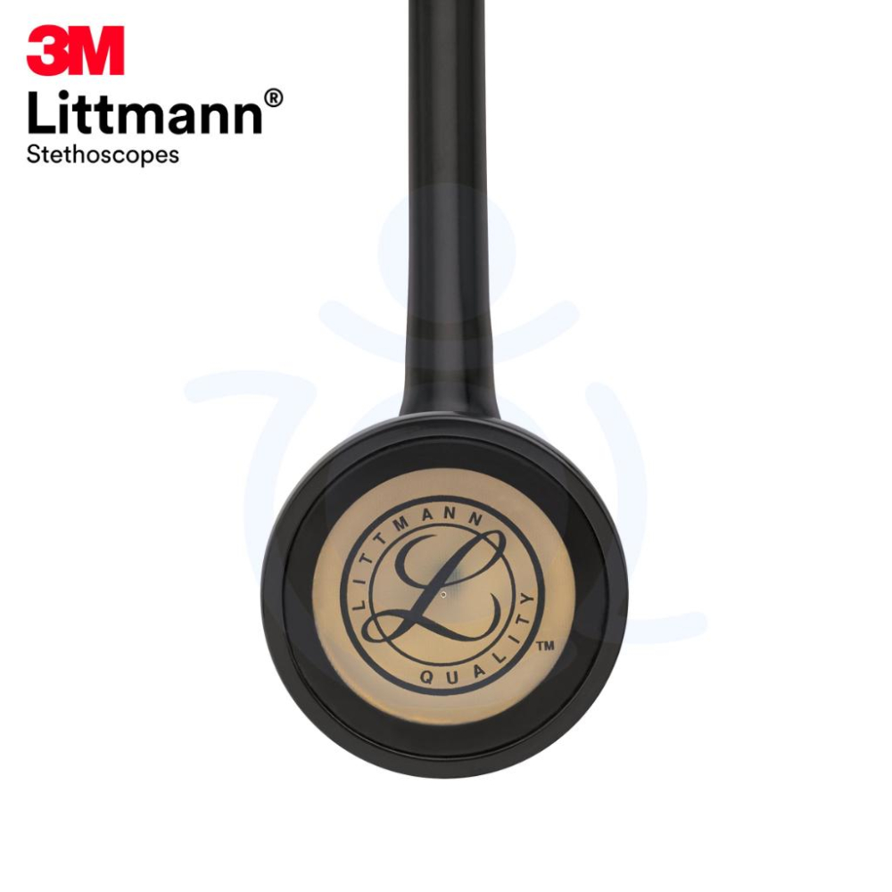 3M™ Littmann® 心臟科精密型聽診器 2175 尊爵黑 黃銅金聽頭 單面 聽診器 和樂輔具-細節圖3
