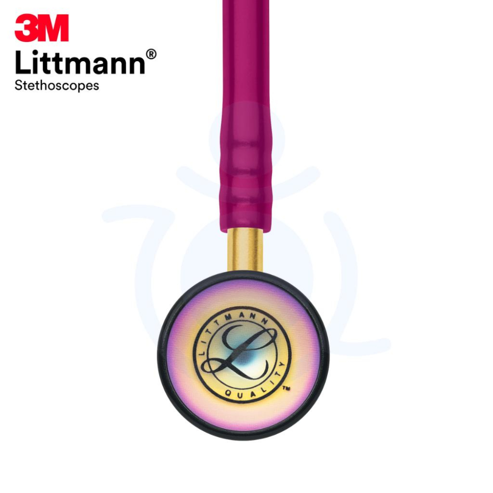 3M™ Littmann® 嬰兒型聽診器 2157 草莓紅/炫彩聽頭 雙面 聽診器 和樂輔具-細節圖3